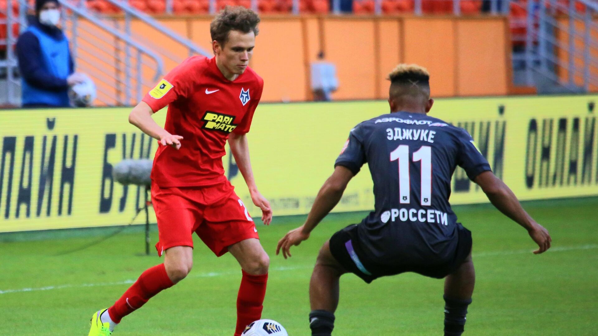 Футбол. РПЛ. Матч Тамбов - ЦСКА - РИА Новости, 1920, 04.04.2021