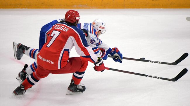 Хоккей. КХЛ. Матч ЦСКА - СКА