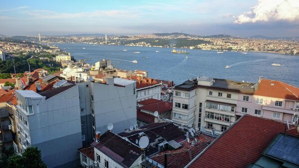 Пролив Босфор в Стамбуле