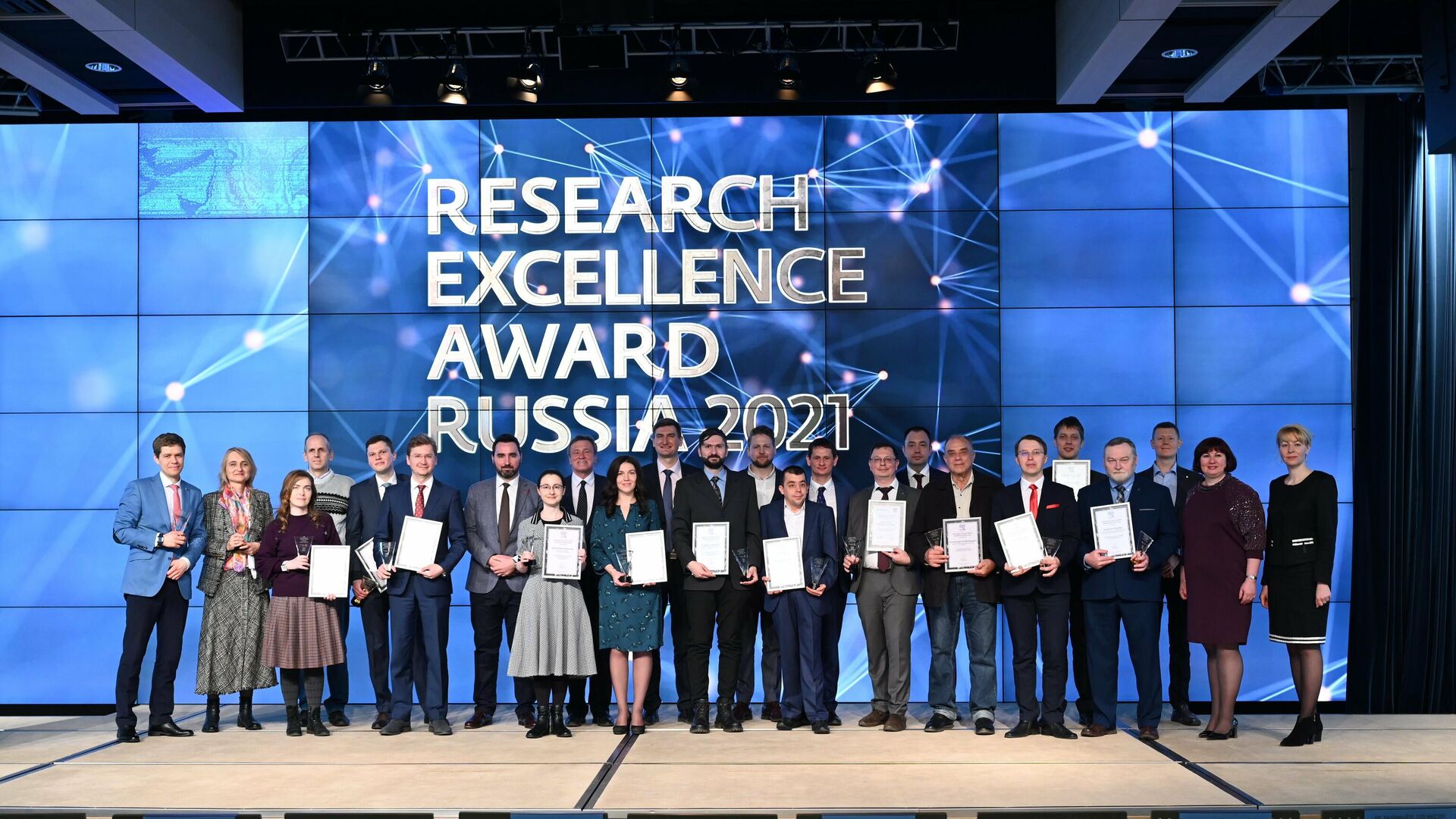 Церемония вручения премии Research Excellence Award Russia 2021 - РИА Новости, 1920, 06.04.2021