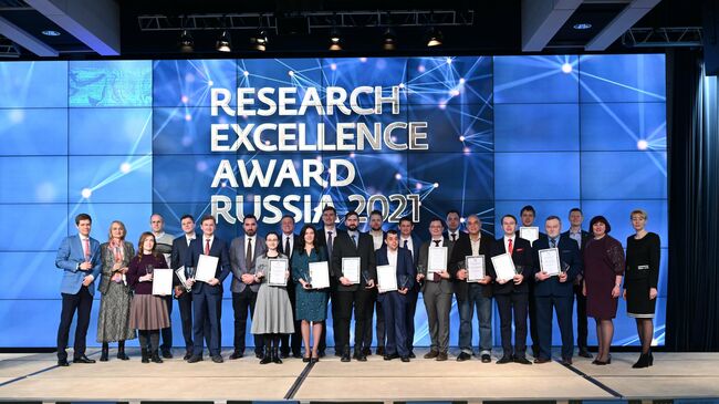 Церемония вручения премии Research Excellence Award Russia 2021