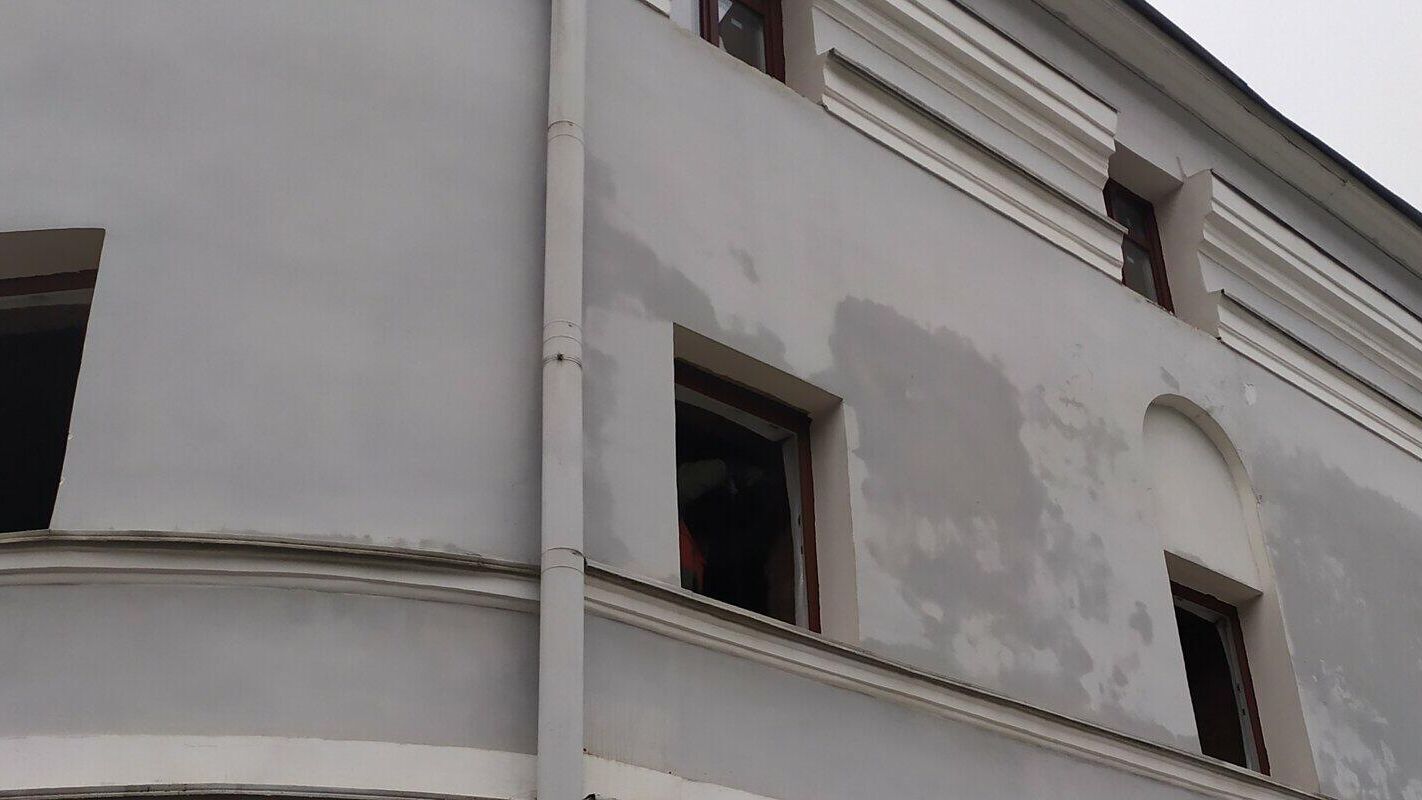 Незаконный ремонт в здании XIX века в центре Москвы - РИА Новости, 1920, 06.04.2021