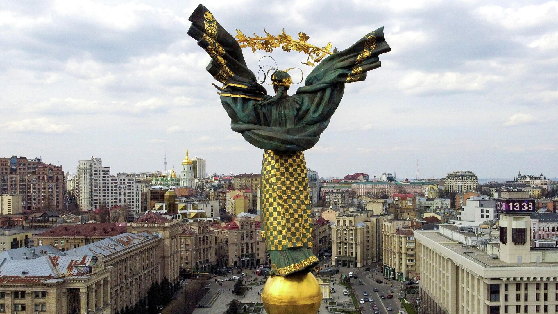Монумент Независимости в Киеве - РИА Новости, 1920, 17.04.2021