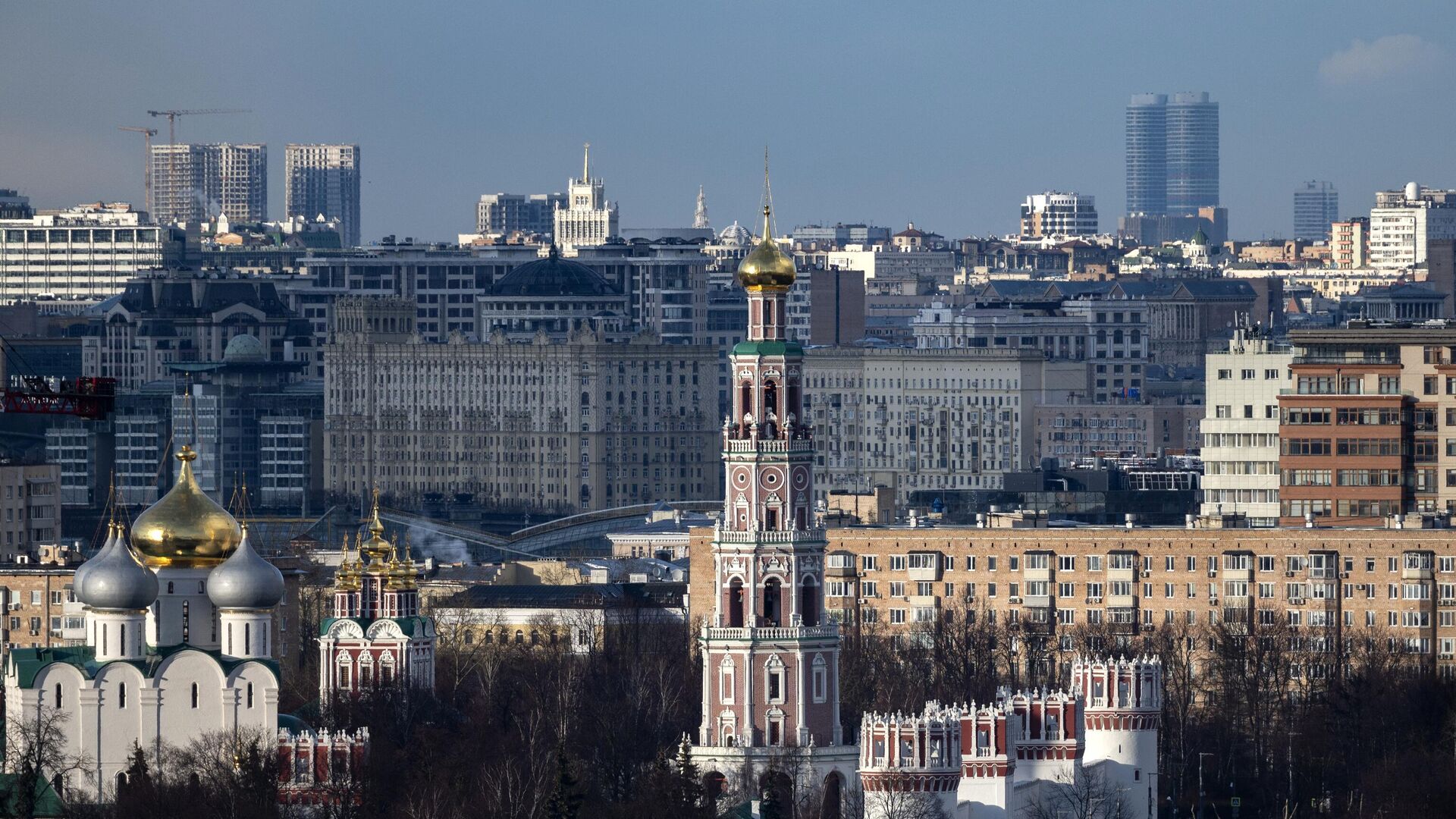 Новодевичий монастырь в Москве - РИА Новости, 1920, 21.04.2021