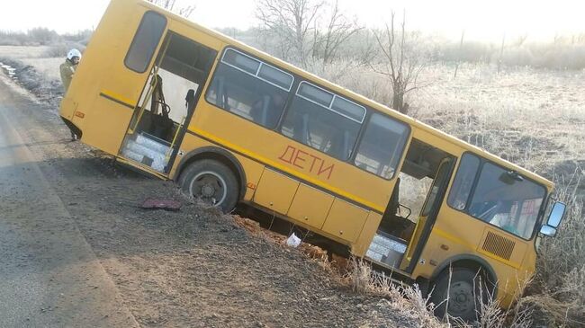 ДТП с участием школьного автобуса в Новгородской области