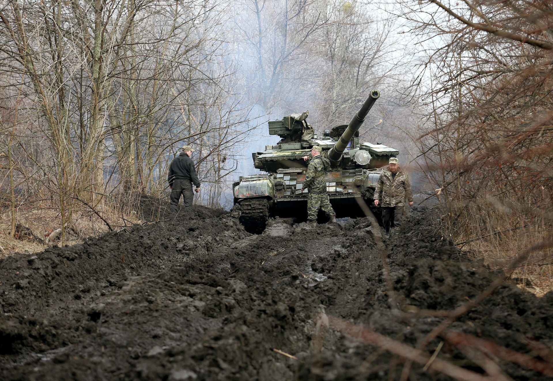 Украинские военные в Луганской области - РИА Новости, 1920, 08.04.2021