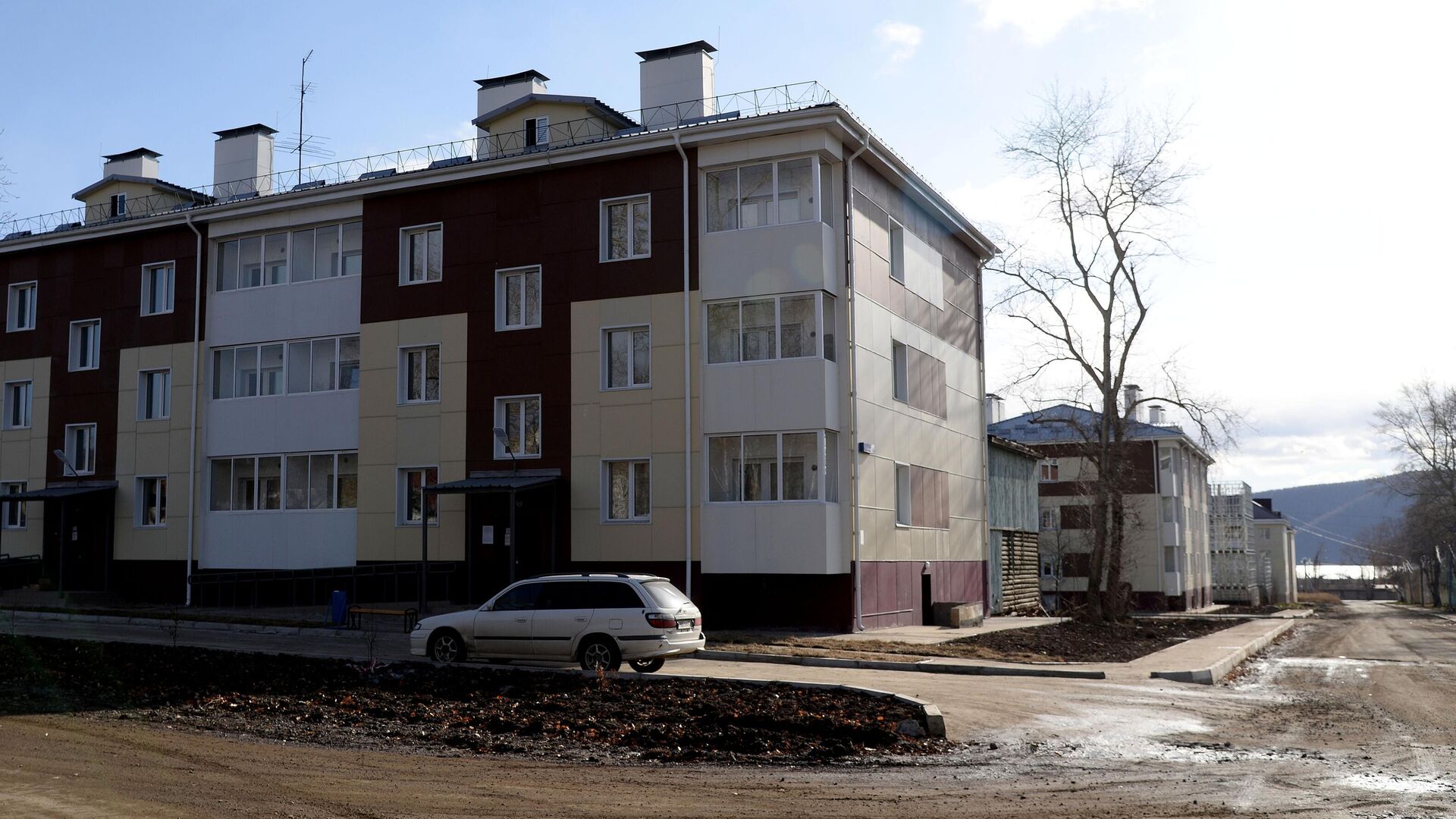 Жилые дома в городе Николаевск-на-Амуре - РИА Новости, 1920, 09.04.2021