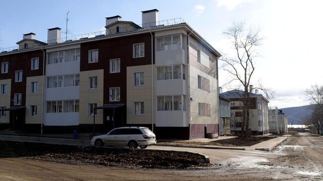 Жилые дома в городе Николаевск-на-Амуре