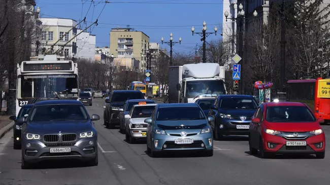 Автомобильное движение 
