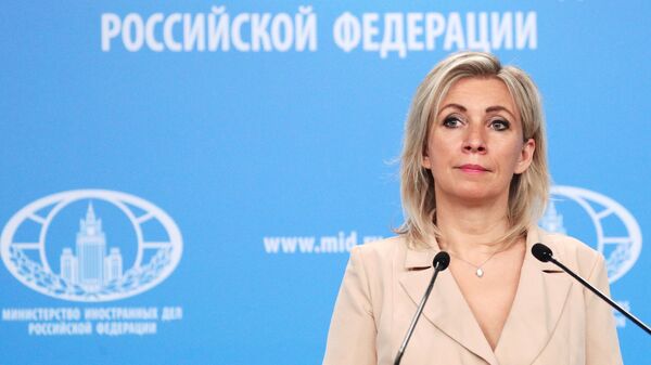 Официальный представитель Министерства иностранных дел России Мария Захарова