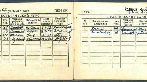 Зачетная книжка №1 слушателя Краснознаменной ордена Ленина военно-воздушной инженерной академии 