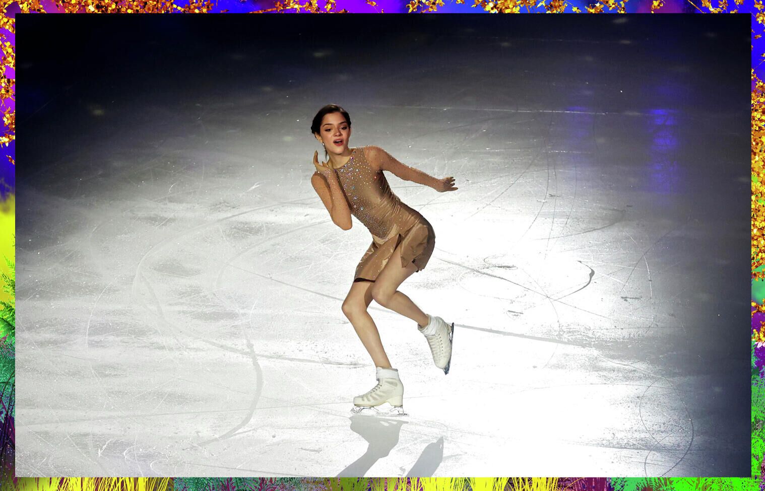 Евгения Медведева выступает в шоу Team Tutberidze Чемпионы на льду  - РИА Новости, 1920, 11.04.2021