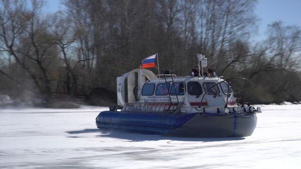 На тонком льду: как московские спасатели патрулируют водоемы