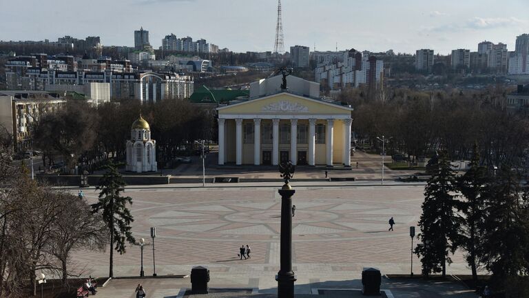 Соборная площадь в Белгороде