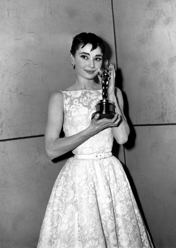 Одри Хепберн на Оскаре 1954