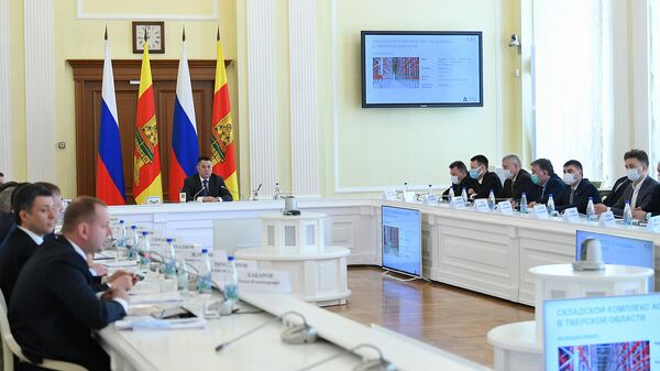 Губернатор области Игорь Руденя на заседании Совета по инвестиционной политике и развитию предпринимательства Верхневолжья