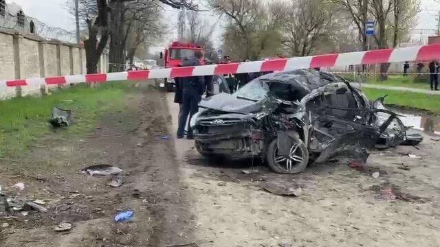 Кадры с места ДТП в Ростовской области, где погибли пятеро подростков - РИА Новости, 1920, 18.04.2021