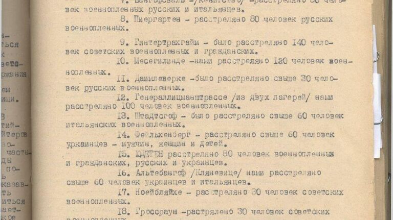 ФСБ рассказала, как гитлеровцы убивали людей в Восточной Пруссии