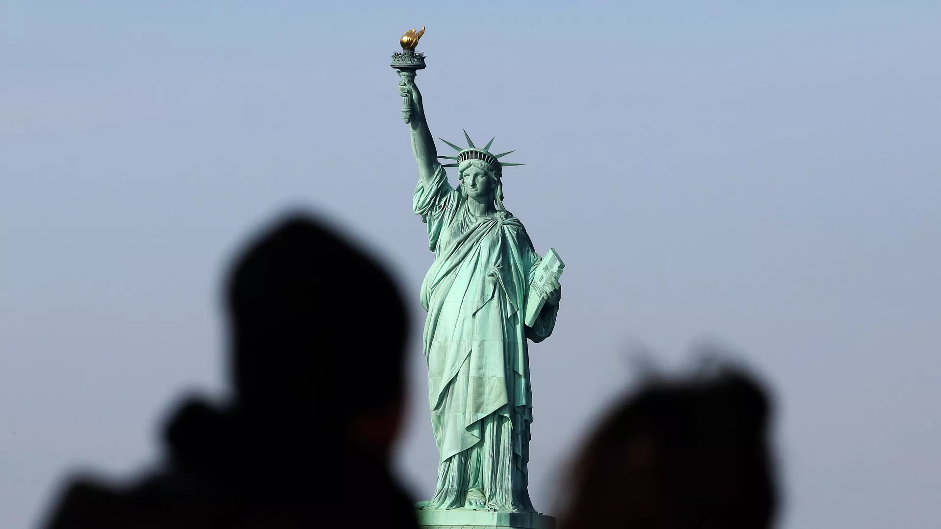 Статуя Свободы в Нью-Йорке, США - РИА Новости, 1920, 24.10.2022