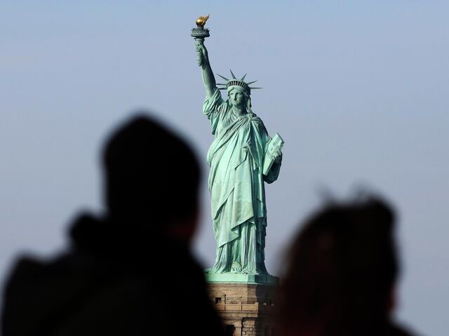 Статуя Свободы в Нью-Йорке, США