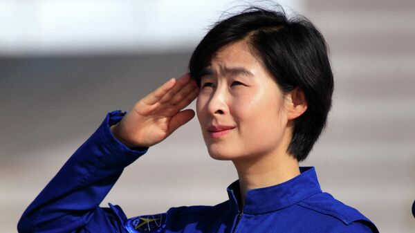 Первая женщина-космонавт Китая Лю Ян 