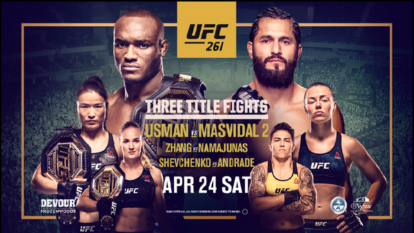 Постер UFC 261