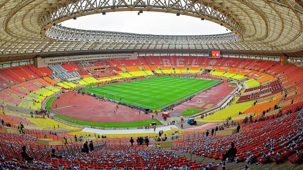Стадион Лужники готовится принять финал Лиги чемпионов