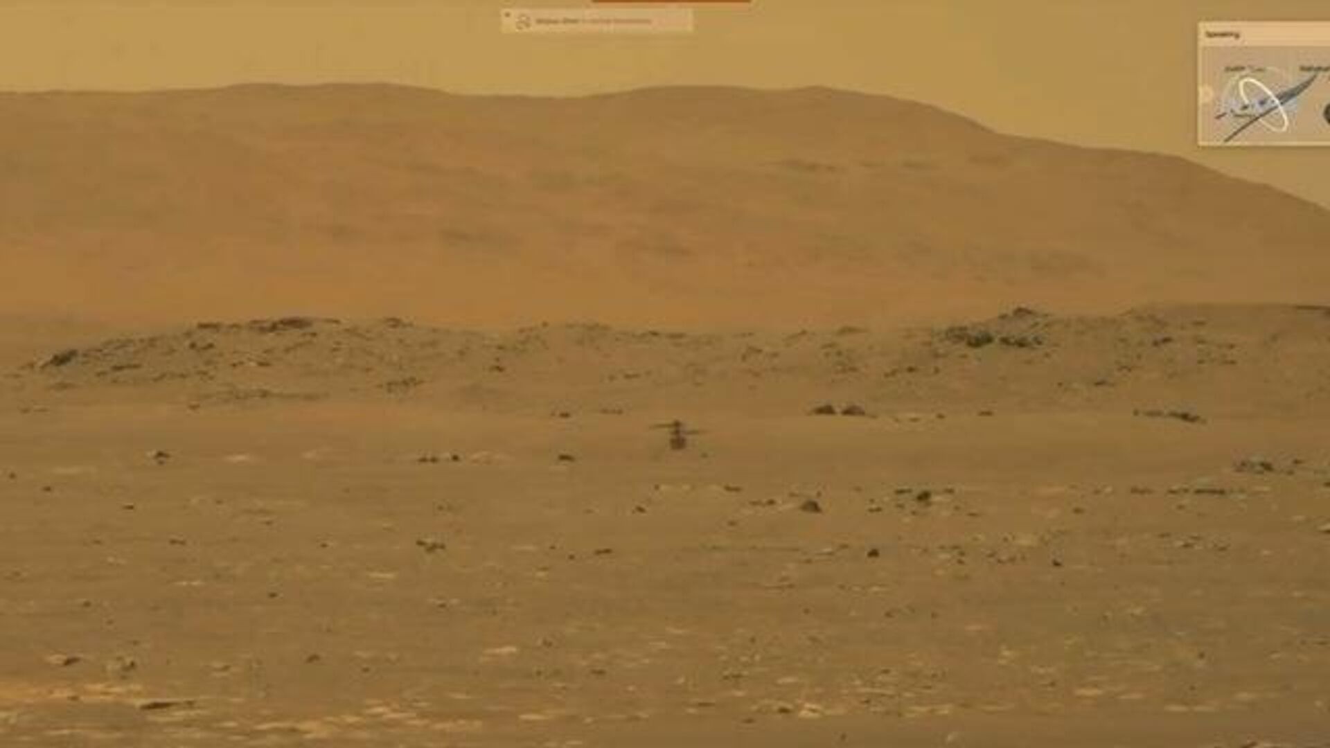 Покорение Марса: вертолет NASA совершил первый полет над поверхностью планеты - РИА Новости, 1920, 19.04.2021