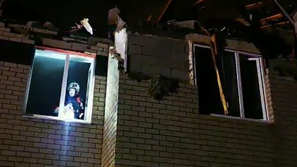 Пожар в жилом доме в Нижегородской области, где взорвался газ