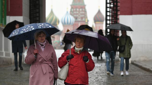 Дождь в Москве