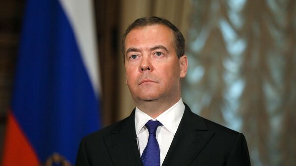 Председатель Единой России, заместитель председателя Совета безопасности России Дмитрий Медведев