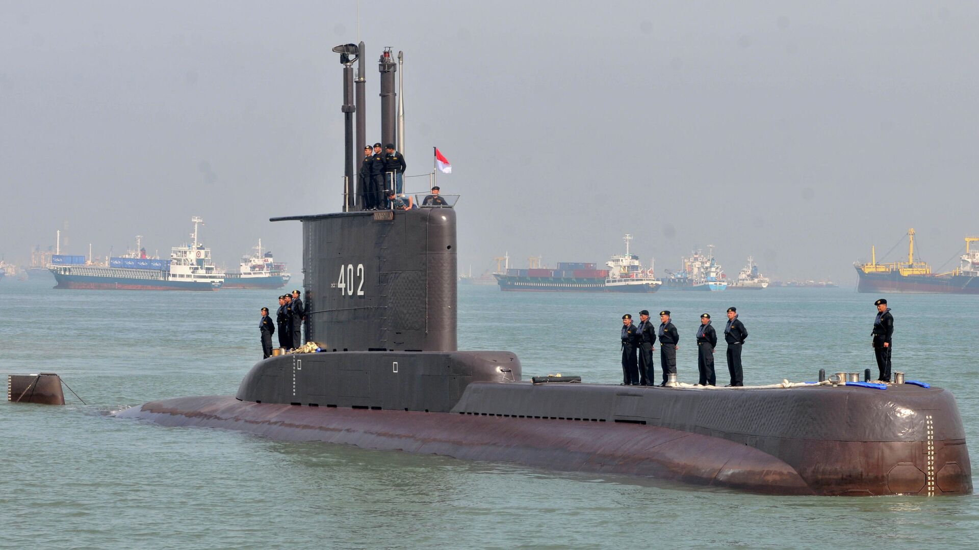 Подводная лодка ВМС Индонезии KRI Nanggala-402 - РИА Новости, 1920, 22.04.2021