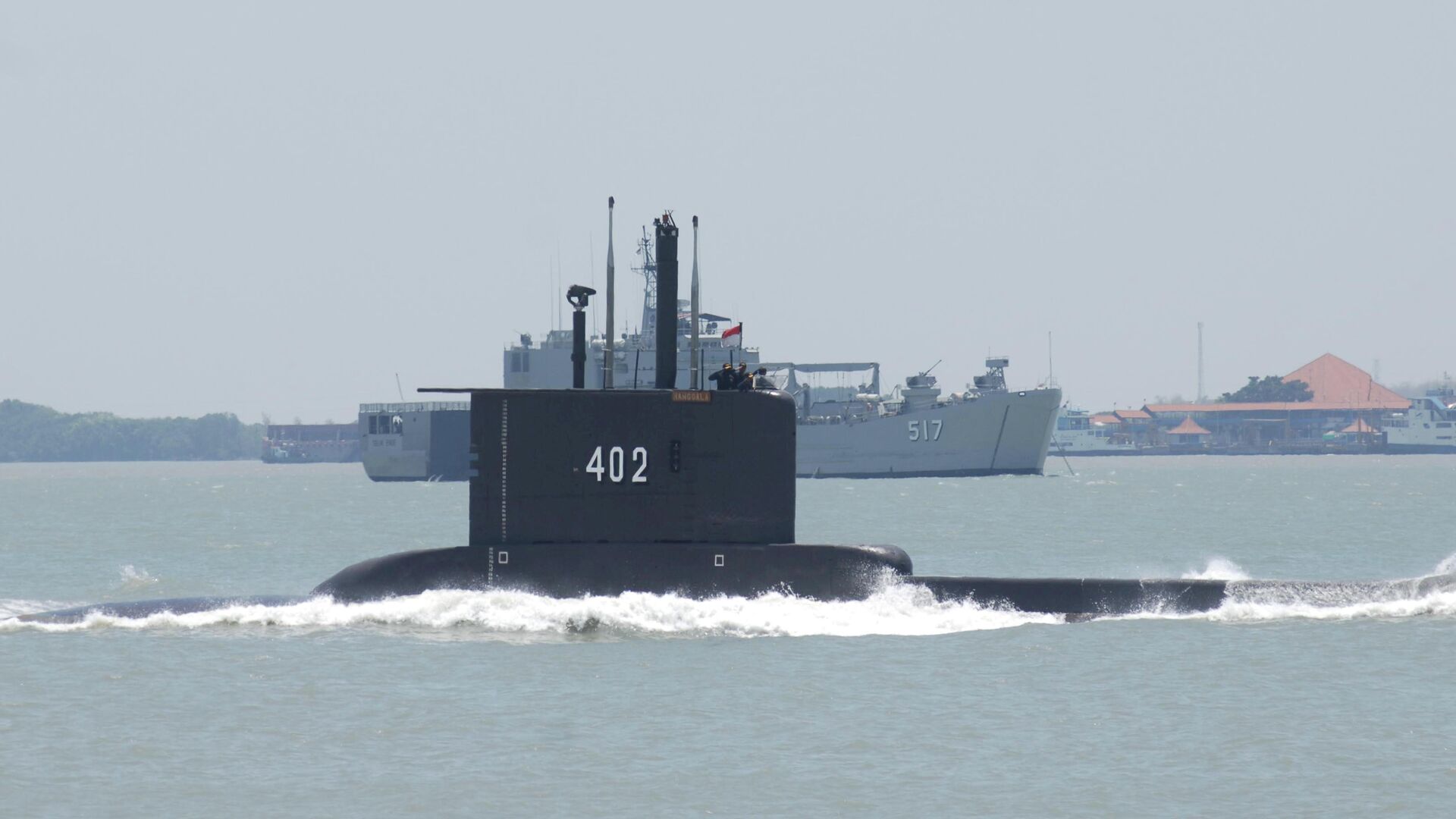 Подводная лодка ВМС Индонезии KRI Nanggala-402  - РИА Новости, 1920, 23.04.2021