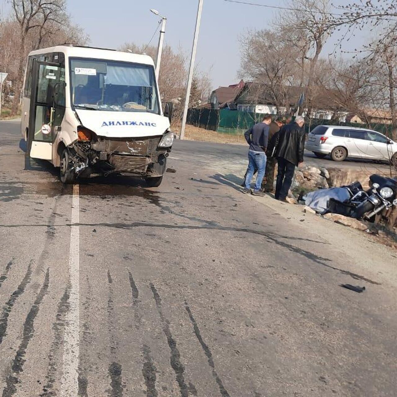 В Приморье мотоциклист погиб в ДТП с пассажирским автобусом - РИА Новости,  22.04.2021