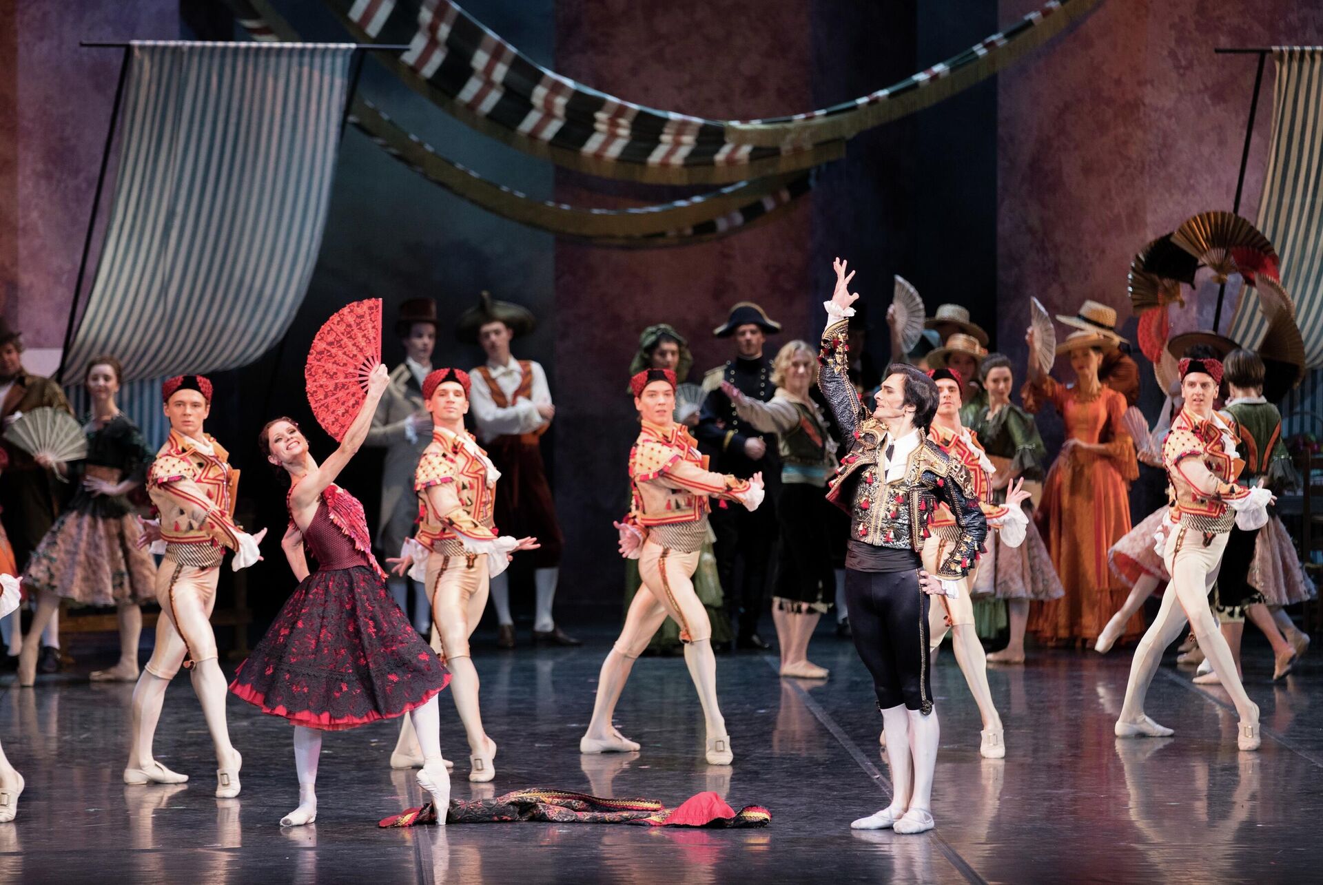 Сцена из балета Дон Кихот - РИА Новости, 1920, 22.04.2021