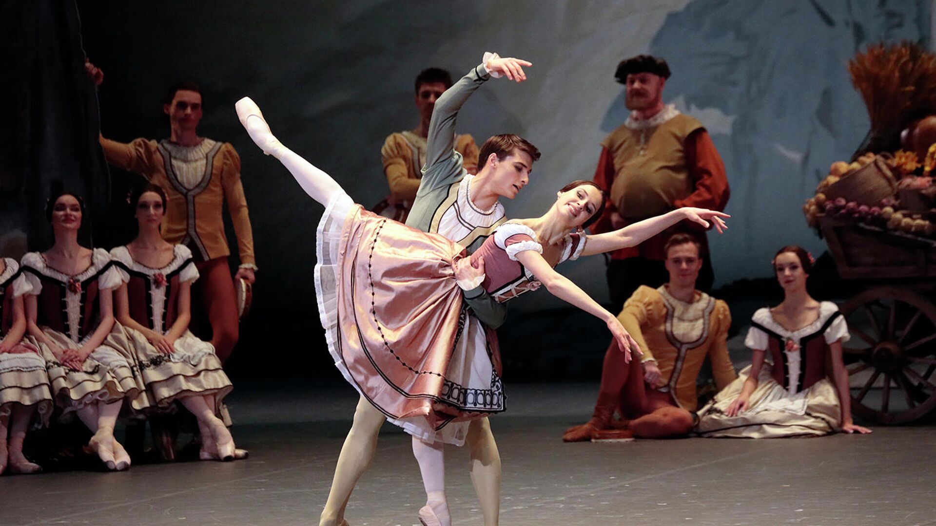 Сцена из балета Жизель - РИА Новости, 1920, 22.04.2021
