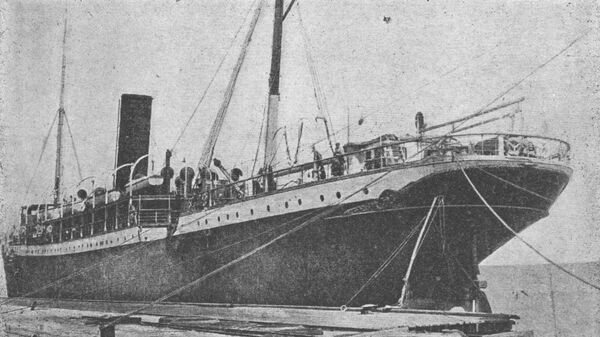 Товаро-пассажирский пароход Ильич. Одесса. 1920-е