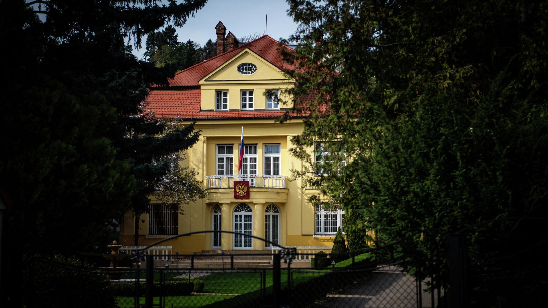 Здание посольства РФ в Словакии - РИА Новости, 1920, 22.04.2021