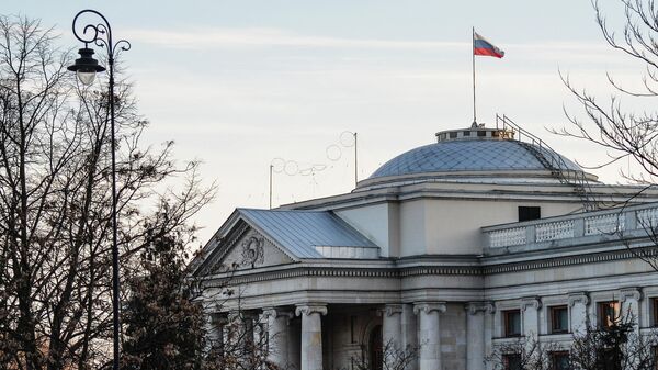 Здание посольства России в Варшаве