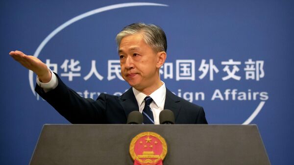 Официальный представитель Министерства иностранных дел Китая Ван Вэньбинь