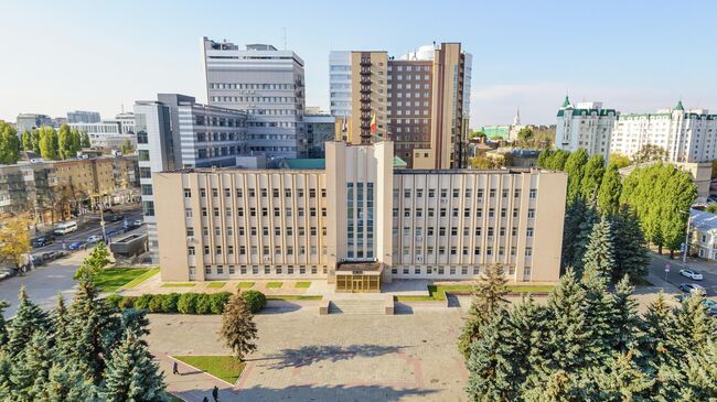 Вид на здание областной думы Воронежской области