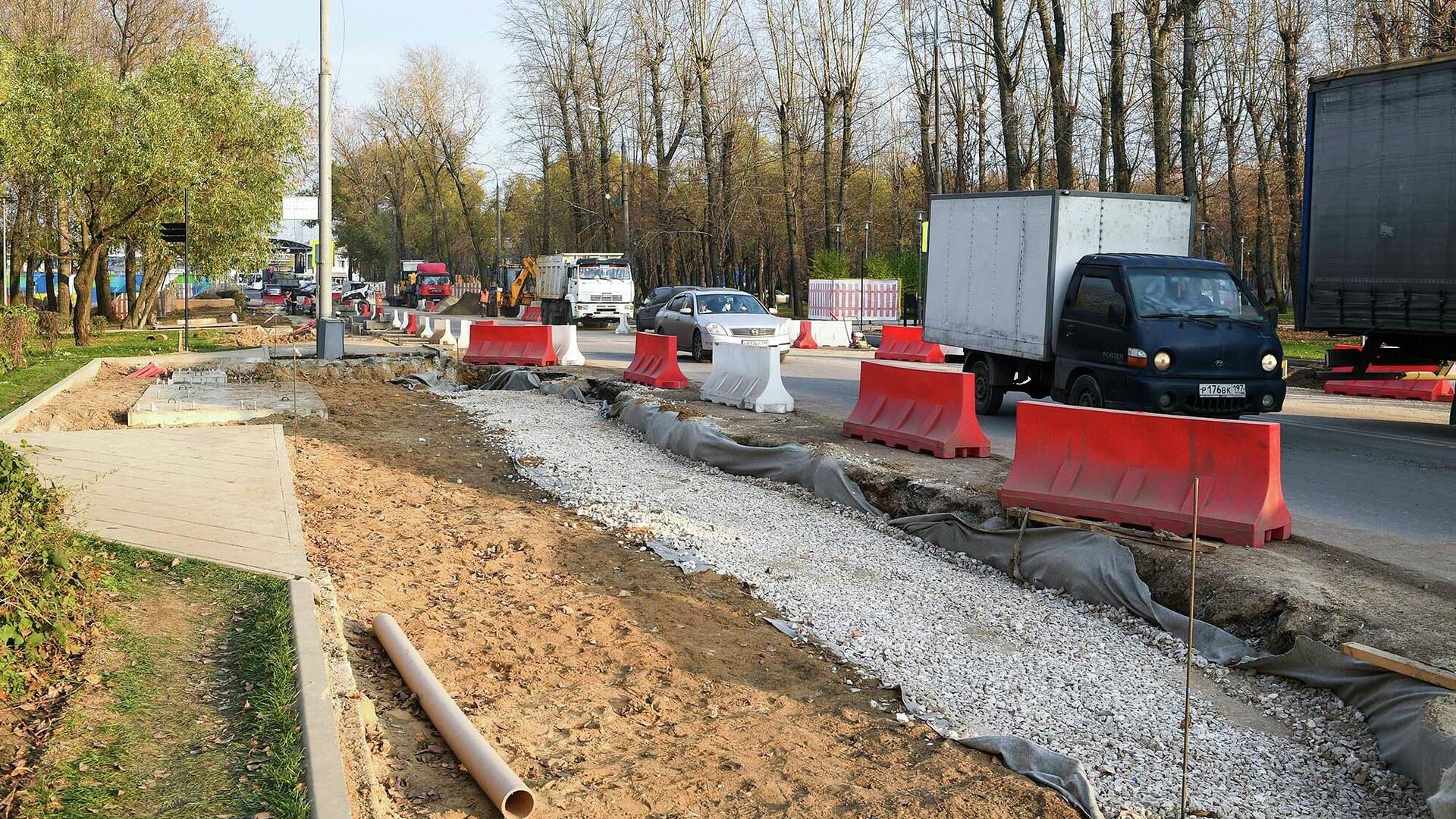 Более 300 километров тротуаров отремонтируют в Подмосковье - РИА Новости,  23.04.2021