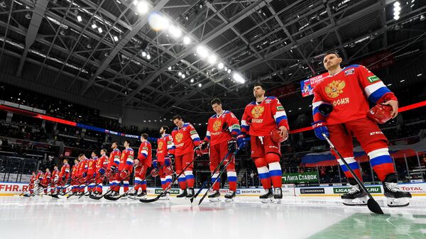 Хоккеисты олимпийской сборной России