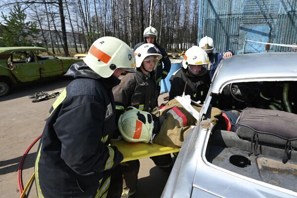 Учебно-тренировочные сборы добровольных пожарных, резервистов и спасателей