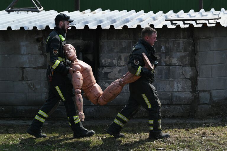 Учебно-тренировочные сборы добровольных пожарных, резервистов и спасателей