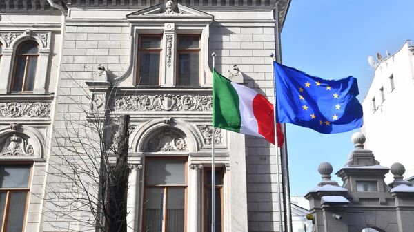 Здание посольства Италии в России
