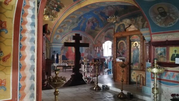 Росписи церкви успения Богородицы усадьбы Демьяново