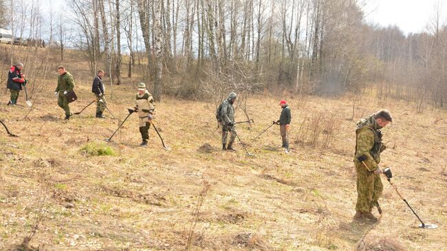 Археологические работы в районе реки Гоголь на стыке Тульской и Орловской областей