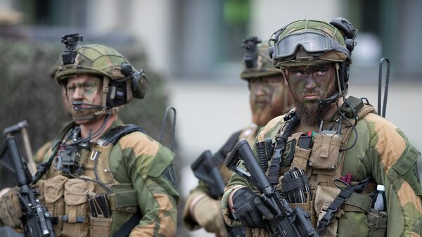 Норвежские солдаты усиленного передового присутствия НАТО