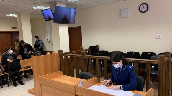 В Бабушкинском суде Москвы, где рассматривается жалоба на приговор Алексею Навальному по делу о клевете на ветерана Великой Отечественной войны